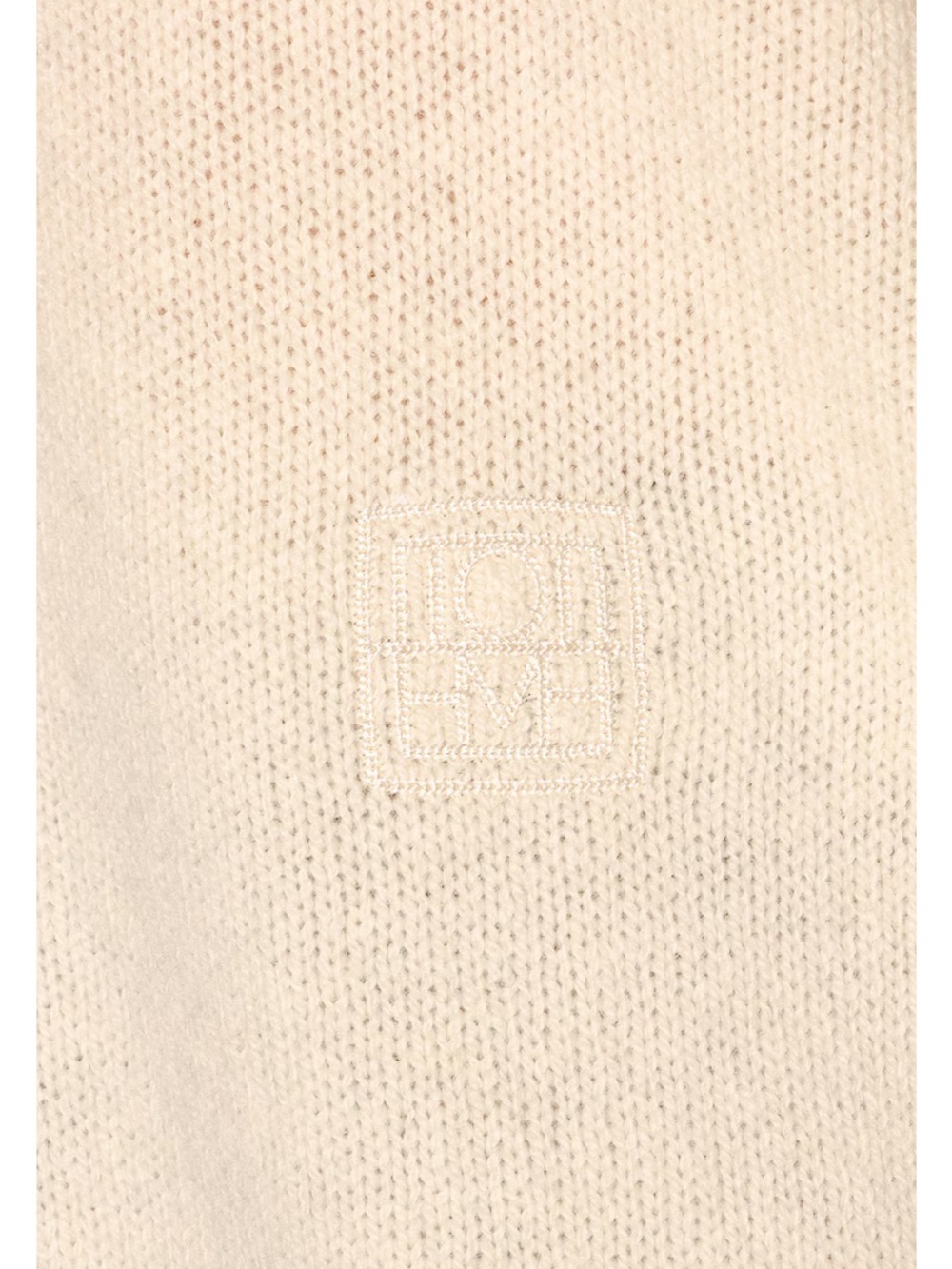 Toteme Bone Monogram Embroidery Knit. XXS - Picture 6 of 16